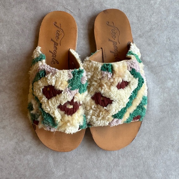 Free People Yuma Woven Mules - Picture 1 of 7